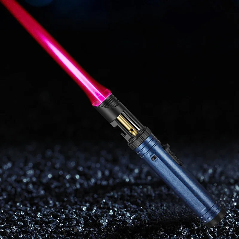 Large Capacity Outdoor Multifunctional Lighter, Bottle Opener Metal Windproof Turbine Camping Kitchen Gas Welding Gun Lighter