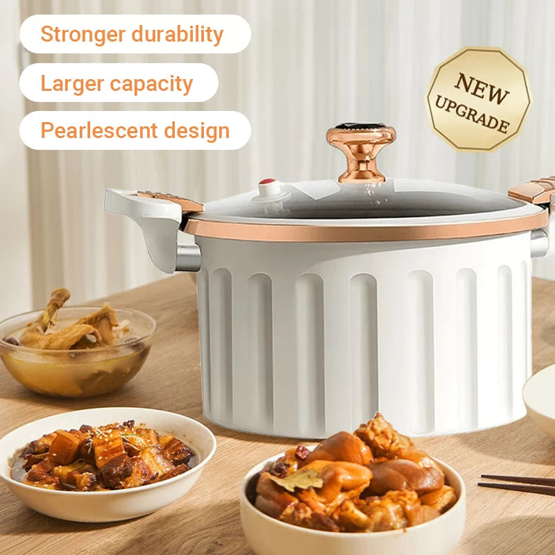 Feature Enamel Large Capacity Stew Pot Nonstick Cookware