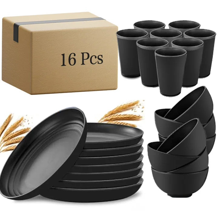 Ceramic Salad Mixing Bowls Set For Kitchen And Food Storage