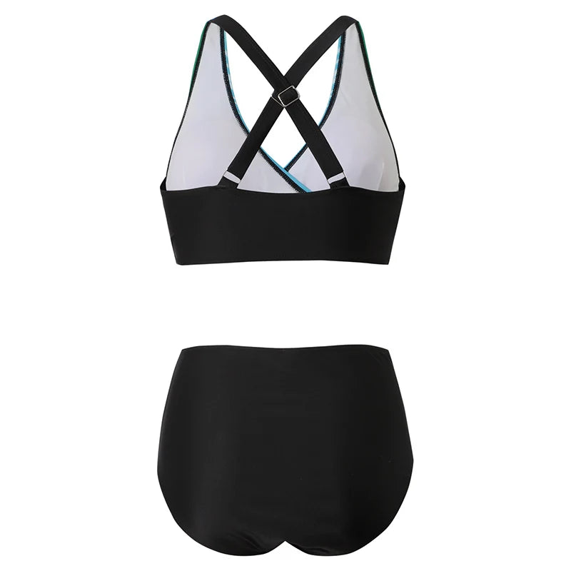 Push Up Bikinis Halter Swimsuit Women High Waist Swimwear Female Bathing Swimming Swim Suit Bathers Beachwear Ladies