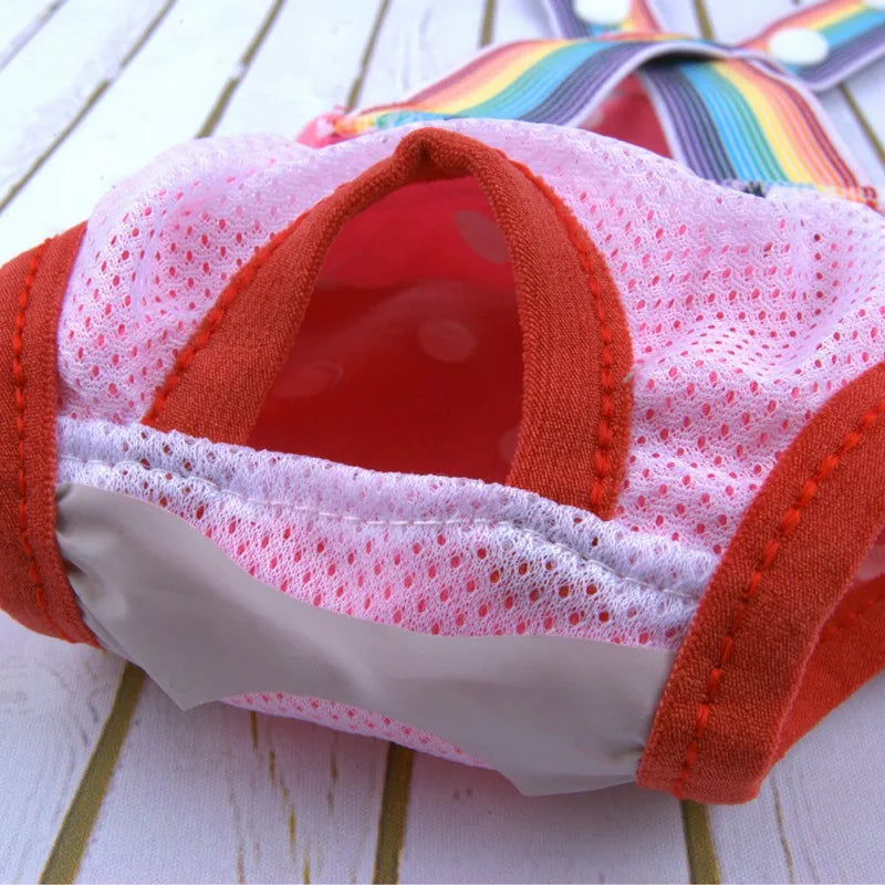 Dots Female Dog Shorts Diaper Underwear Cotton For Dogs