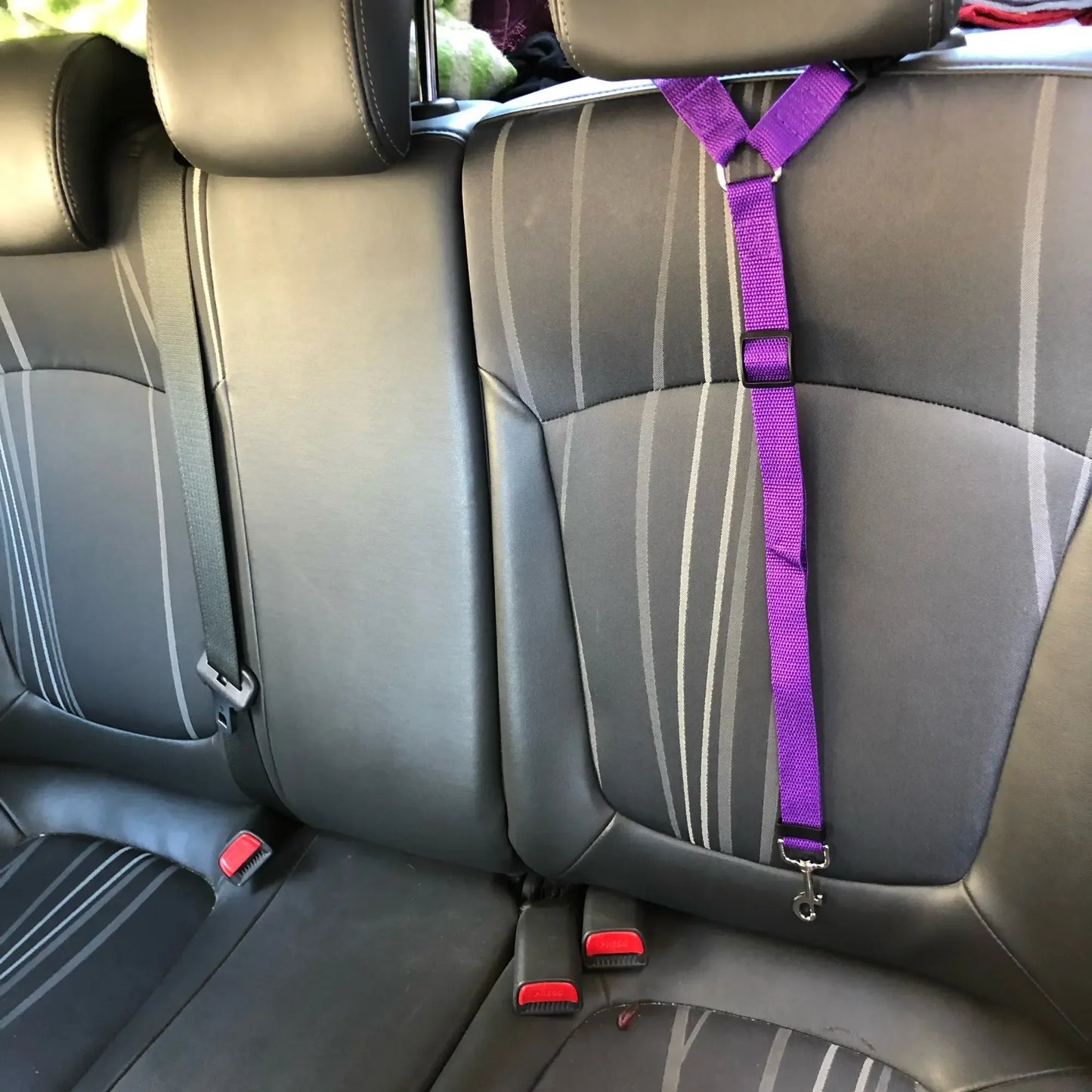 Tongyue Pet Car Seat Belt Nylon Leash Two In One Harness