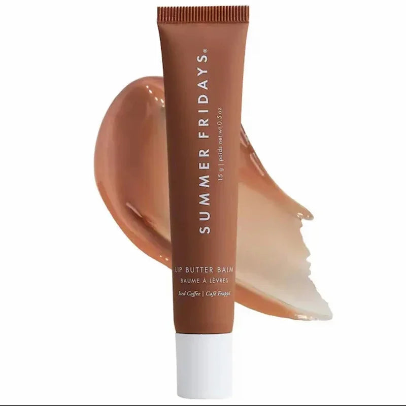 Summer Fridays Lip Balm And Gloss Set Vanilla Sugar Coffee