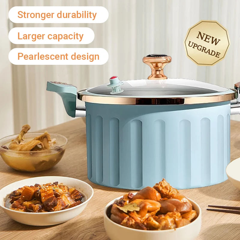 Feature Enamel Large Capacity Stew Pot Nonstick Cookware