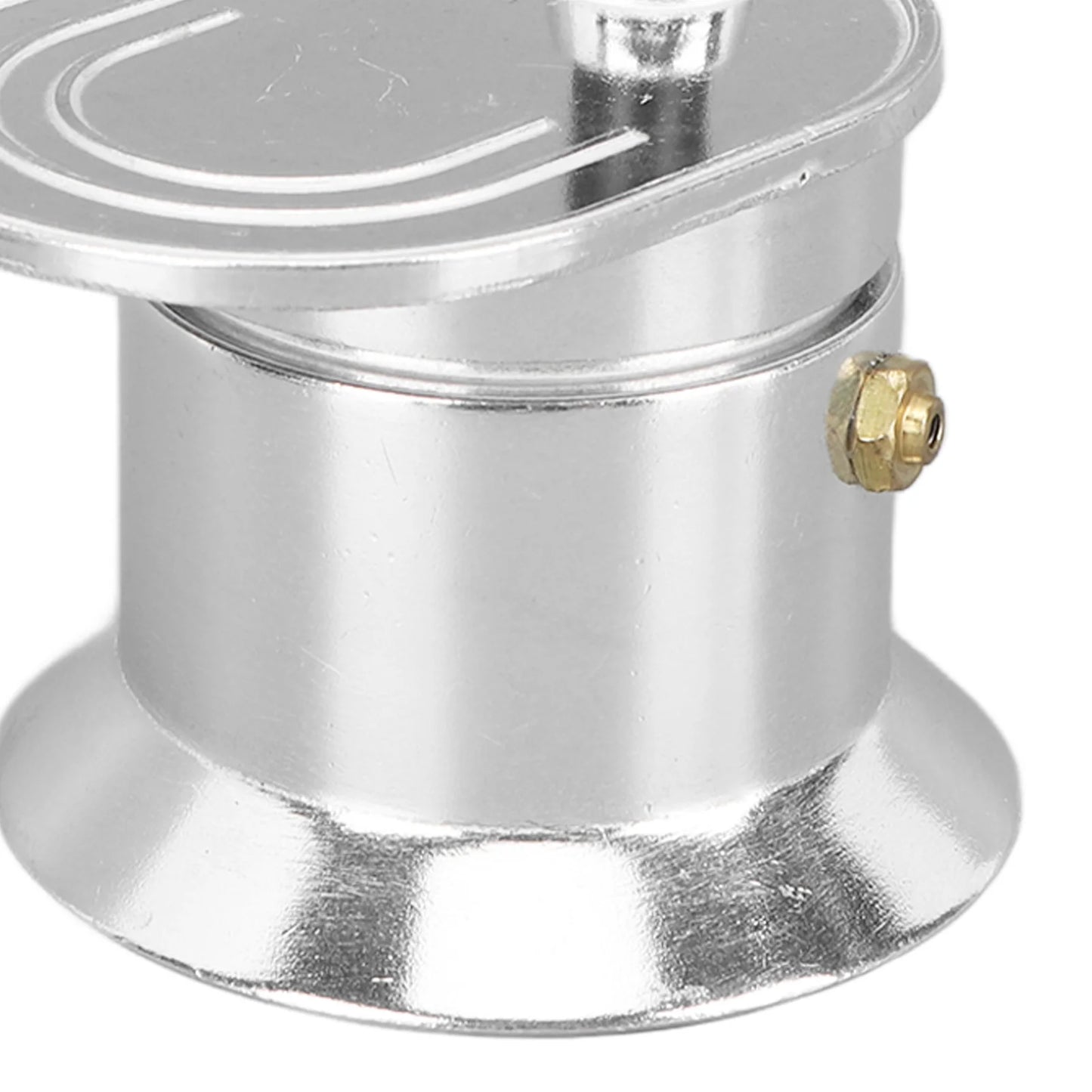 Single Tube Moka Pot 1 Cup 50ML Aluminum Alloy Spout Stovetop Italian Coffee Maker for Outdoor Parties Travel