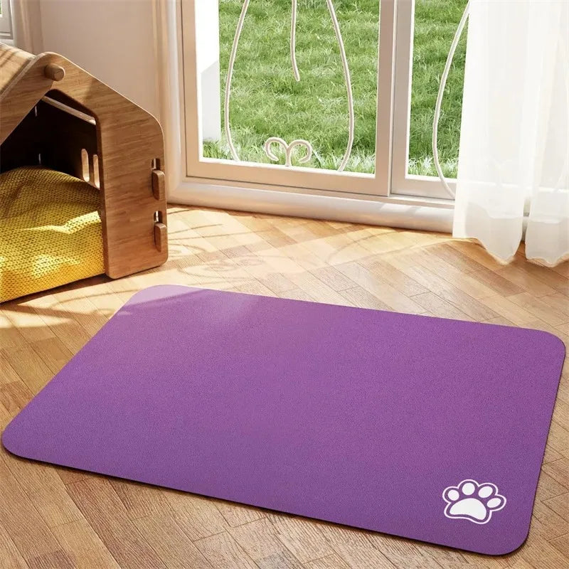 CN Zhejiang Pet Feeding Mat Absorbent For Dogs And Cats