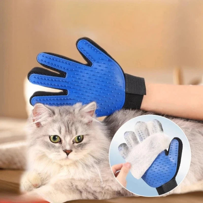 Choice Cat Hair Removal Gloves For Pet Grooming Massage