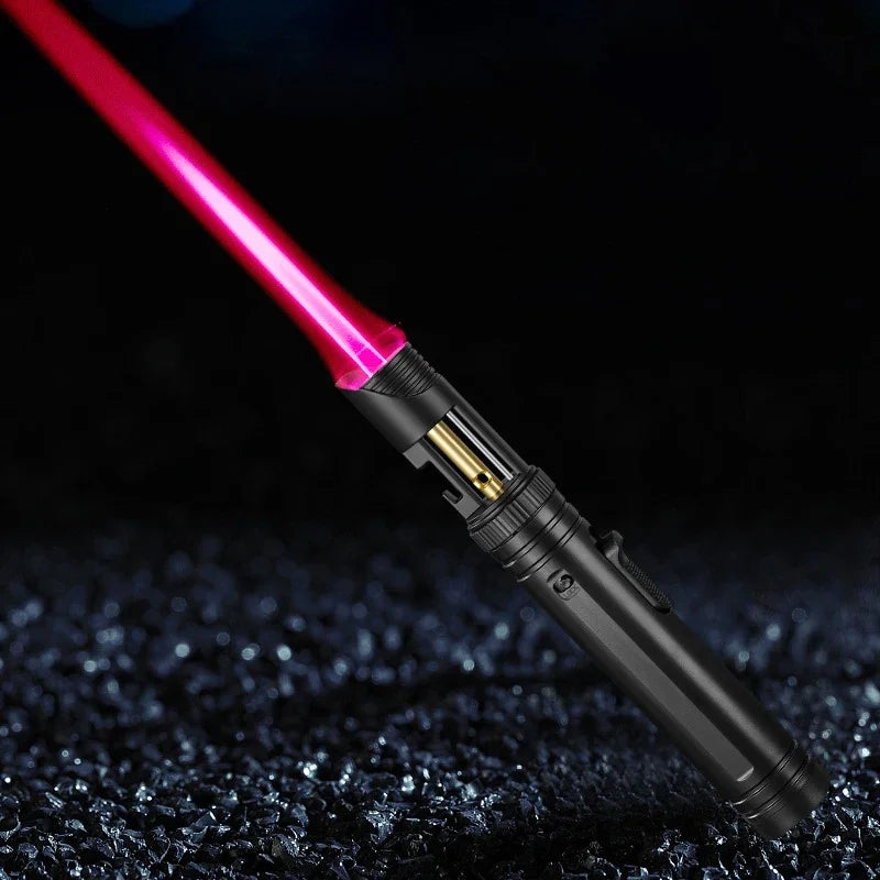 Large Capacity Outdoor Multifunctional Lighter, Bottle Opener Metal Windproof Turbine Camping Kitchen Gas Welding Gun Lighter