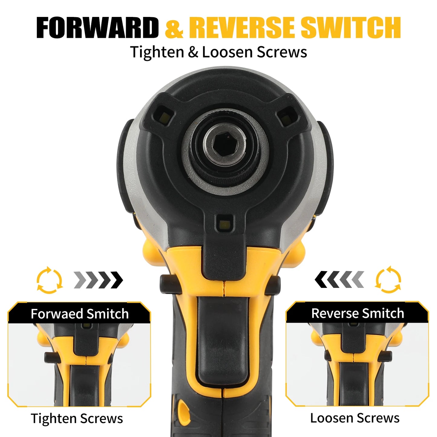 DEWALT DCF850orDCF512orDWbag Cordless ScrewdriverBrushlessMotorRechargable Drill Driver Electric Impact Wrench Large Torque