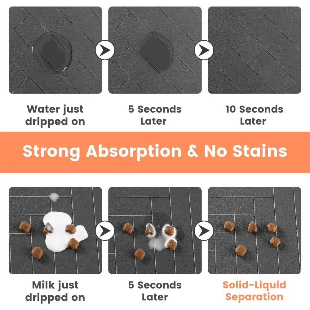 CN Zhejiang Pet Feeding Mat Absorbent For Dogs And Cats