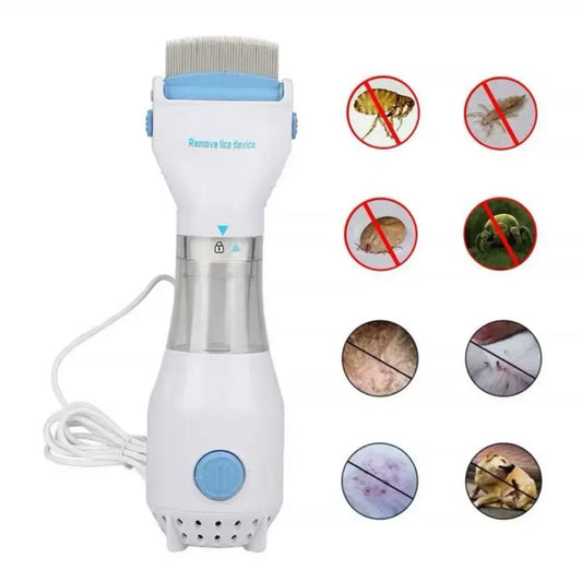 SMHXIANGQIANJIN Electric Lice Grabber Comb for Dogs Cats