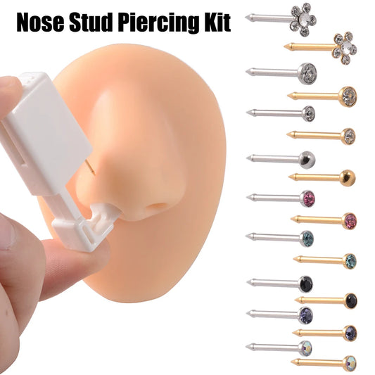 Dreamlee Disposable Sterile Piercing Unit Nose Stud Gun