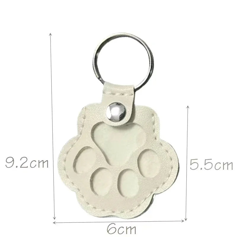 Choice Pet Hair Keepsake Keychain Leather Memorial Locket