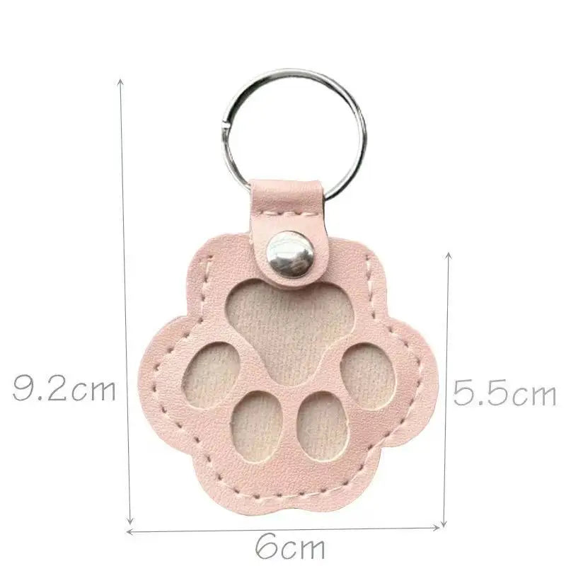 Choice Pet Hair Keepsake Keychain Leather Memorial Locket