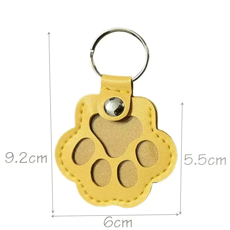 Choice Pet Hair Keepsake Keychain Leather Memorial Locket