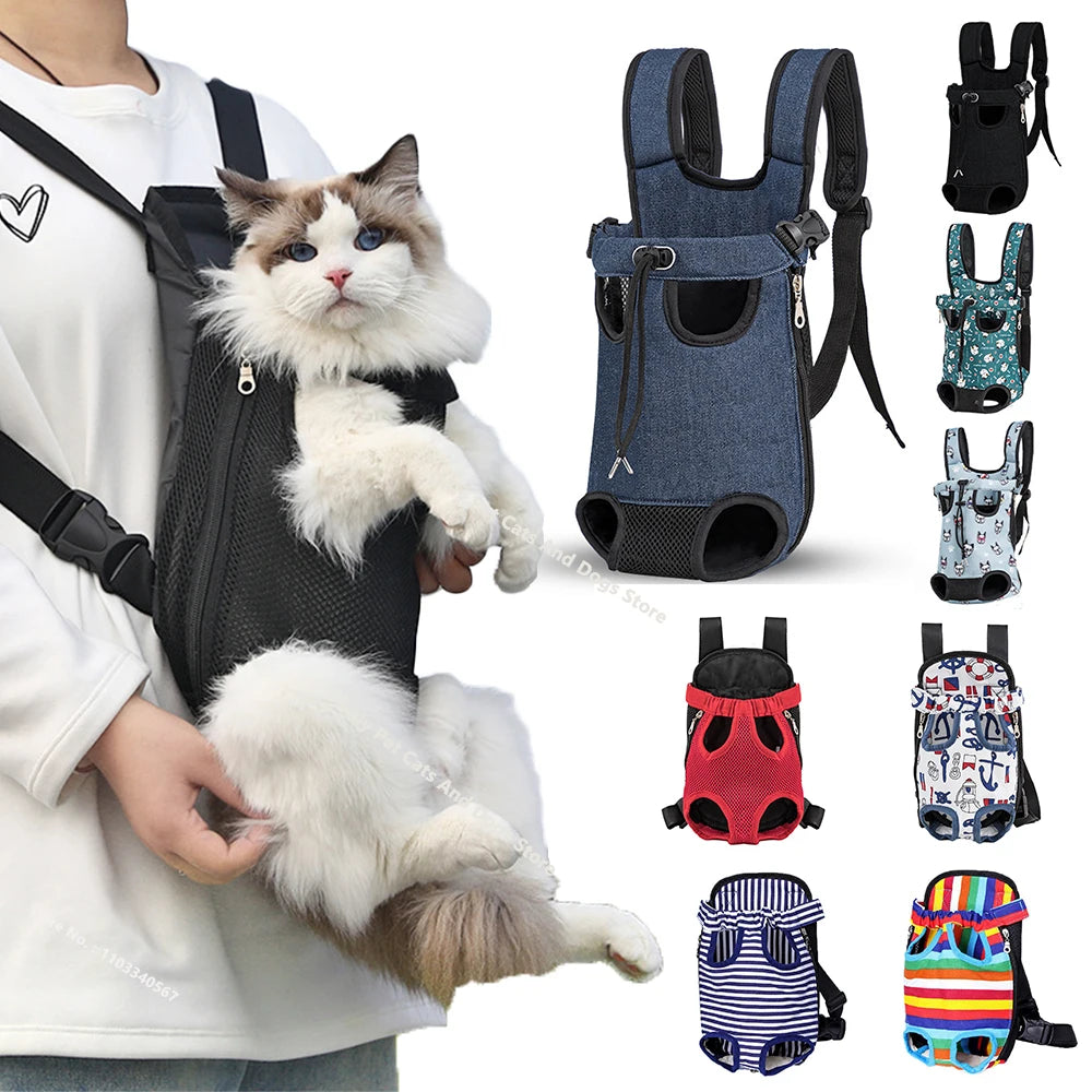 Camouflage Breathable Dog Backpack Carrier For Small Pets