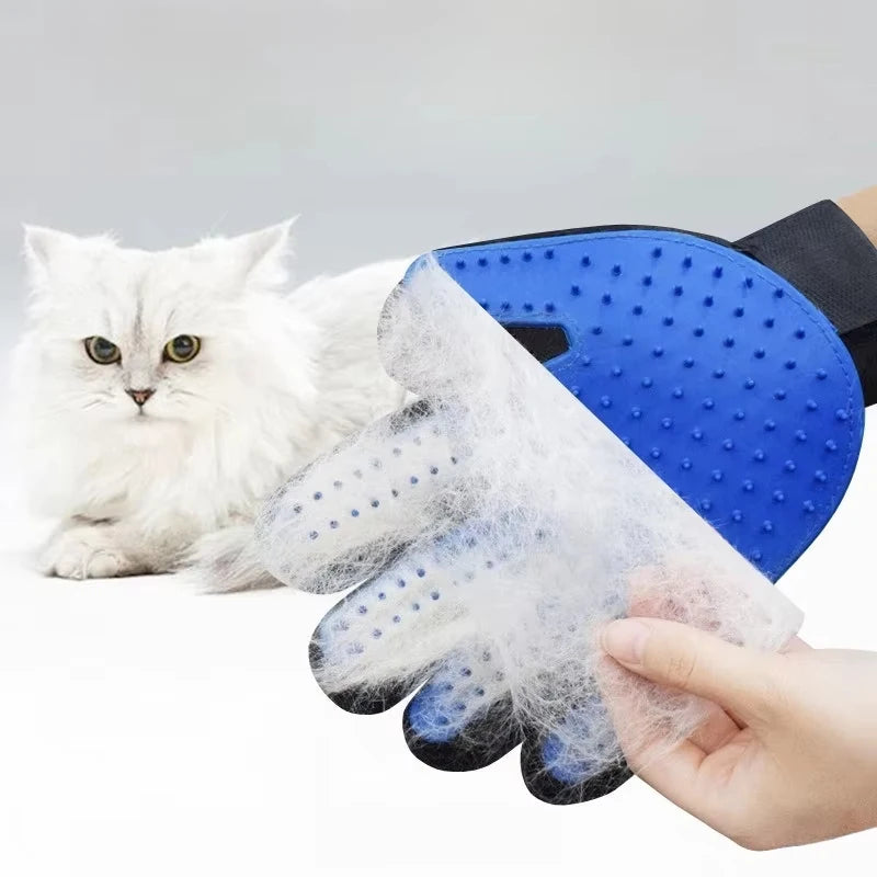 Choice Cat Hair Removal Gloves For Pet Grooming Massage