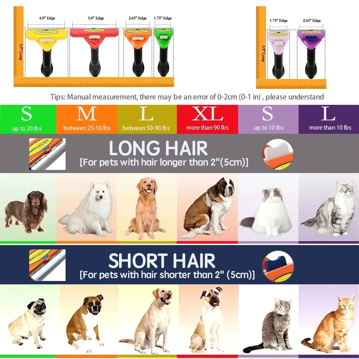 Choice Dog Hair Removal Comb Pet Grooming Brush For Dogs