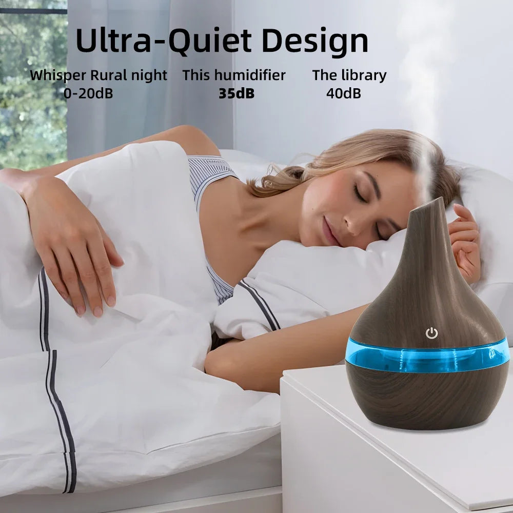 Hign-concerned Humidifier Diffuser Combo For Better Sleep