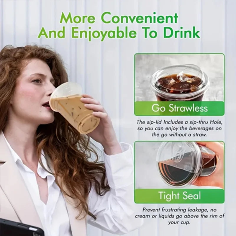 Hign-concerned Chemical Coffee Cups Direct Drink Lid