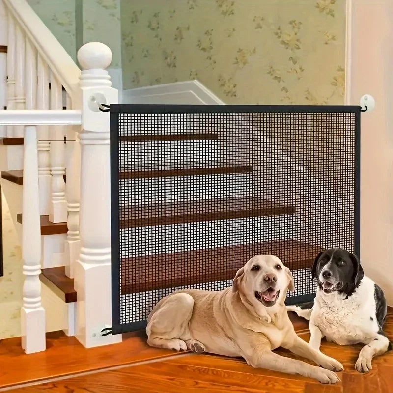 Heavy Duty Dog Barrier Fence With Hooks For Indoor Outdoor