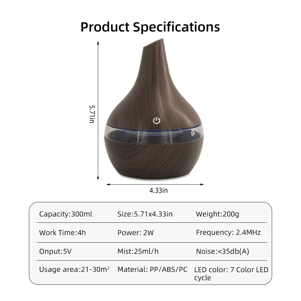 Hign-concerned Humidifier Diffuser Combo For Better Sleep
