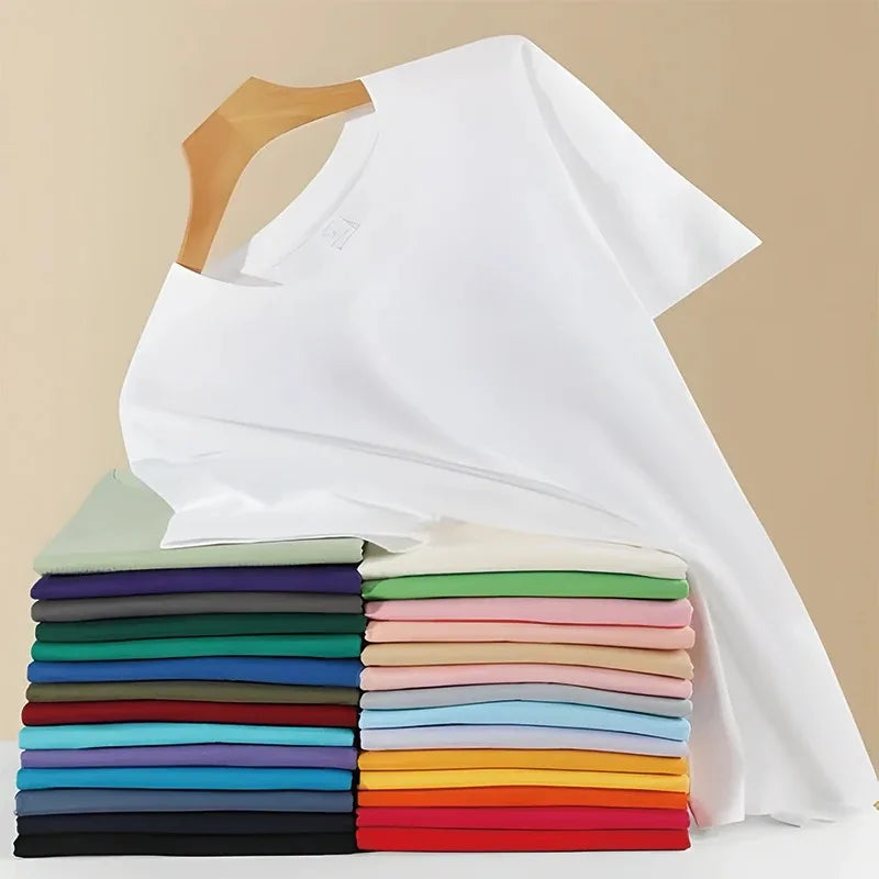 MINISOCN Calvin Womens T Shirt Leisure Fashion Short Sleeve