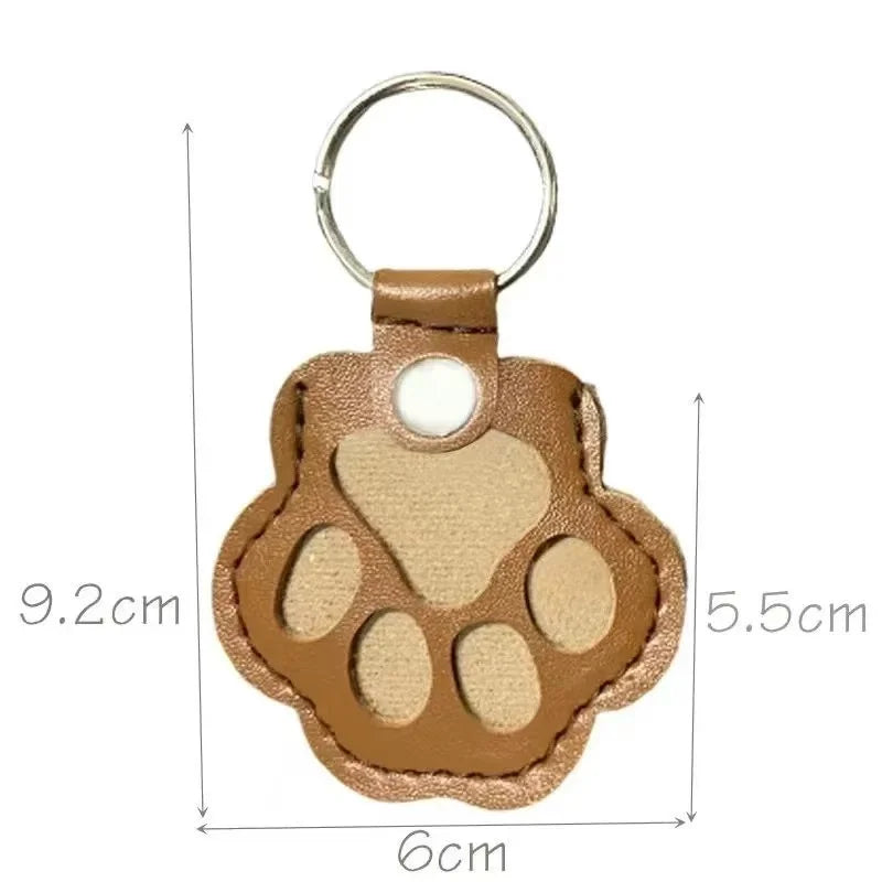 Choice Pet Hair Keepsake Keychain Leather Memorial Locket