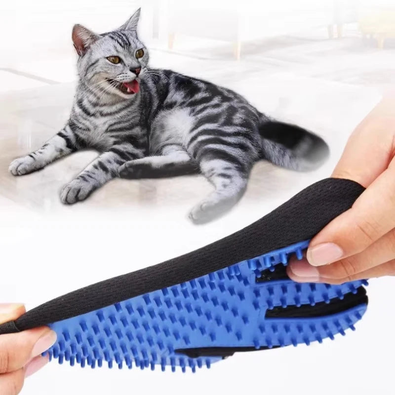 Choice Cat Hair Removal Gloves For Pet Grooming Massage