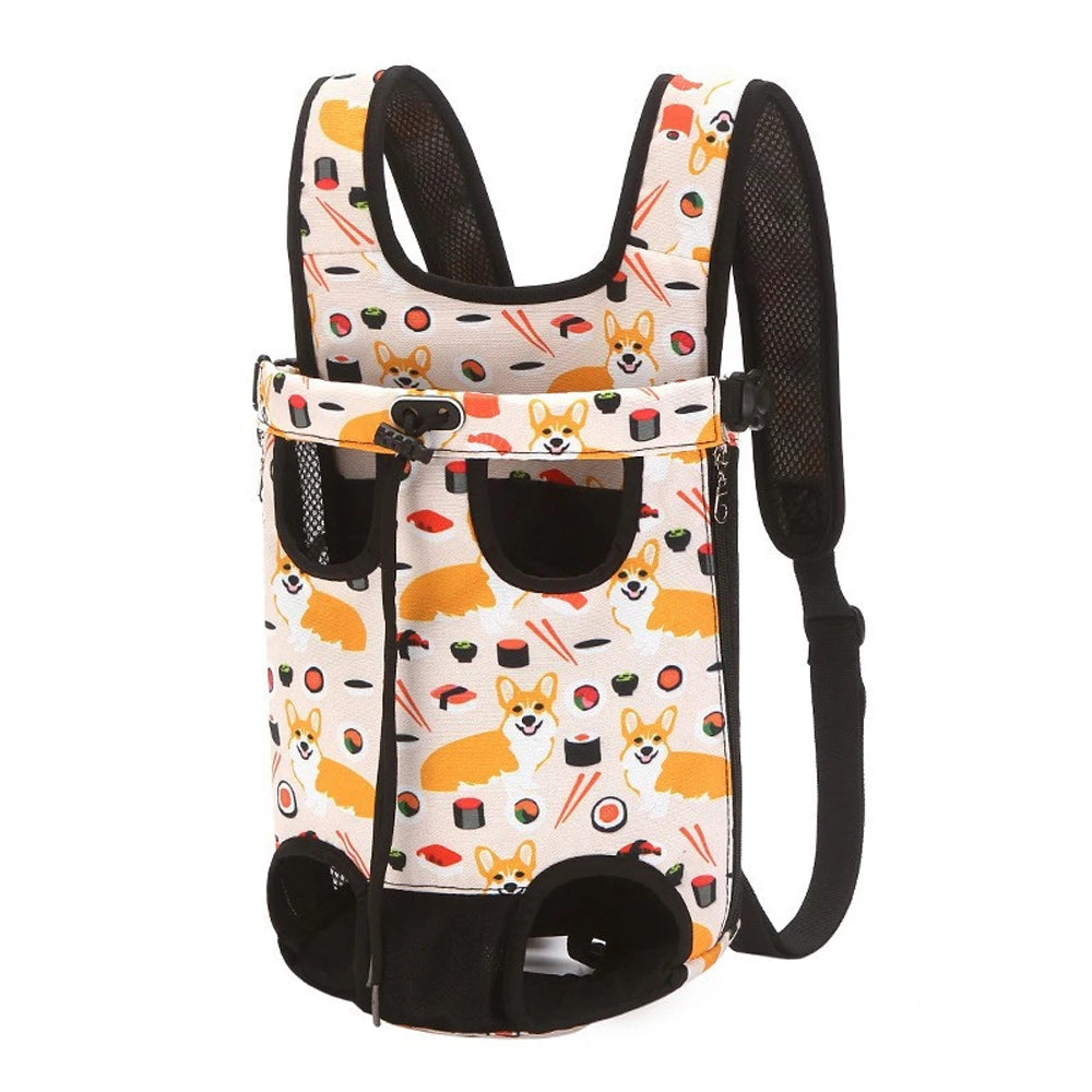 Breed Adjustable Cat Carrier Backpack For Travel And Hiking