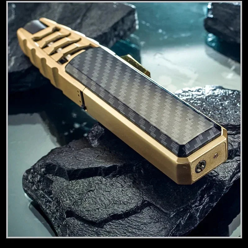 JOBON Kitchen BBQ Cigar Big Jet Flame Fire Torch Outdoor Powerful Flame Camping Gun Lighter Mans Tools Without Butane Gas