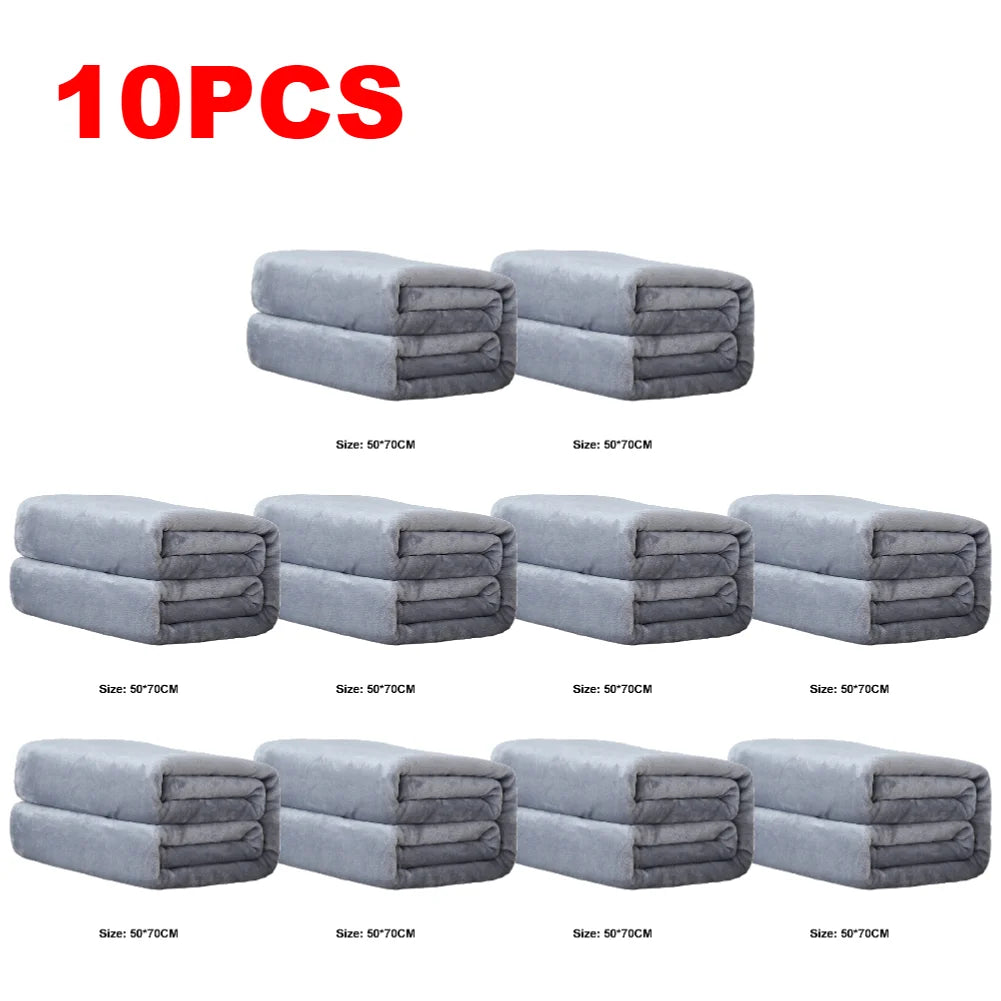 Farley Flannel Fleece Blanket Plush Cozy Multifunctional