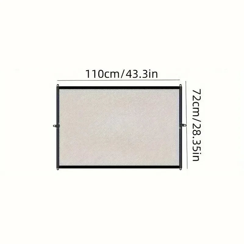 Heavy Duty Dog Barrier Fence With Hooks For Indoor Outdoor