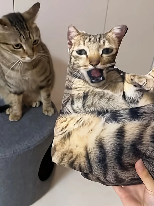 Choice Customizable Pet Pillow 3D Portrait Plush Cats Dogs