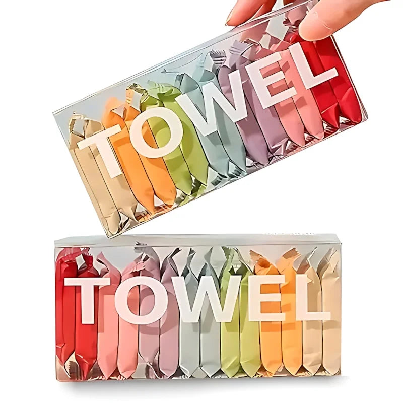 Disposable Facial Towels 100 Cotton Portable Packs Travel