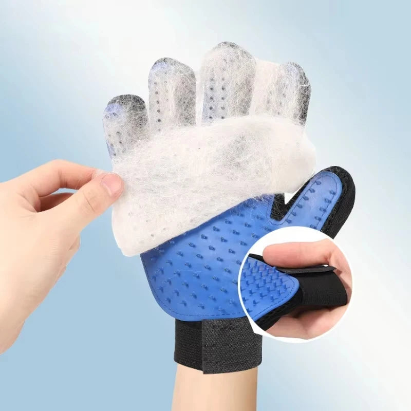 Choice Cat Hair Removal Gloves For Pet Grooming Massage