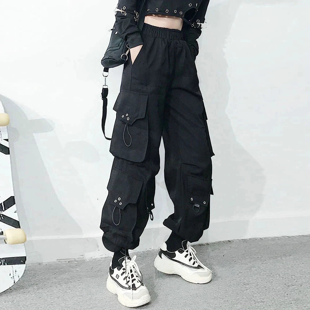 VikTactical Women Cargo Pants High Waist Harajuku Joggers