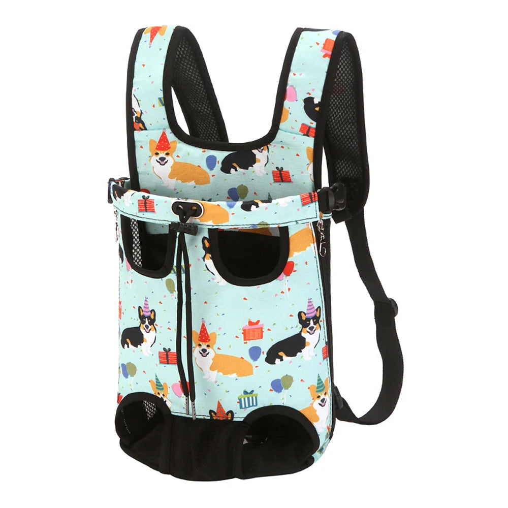 Camouflage Breathable Dog Backpack Carrier For Small Pets