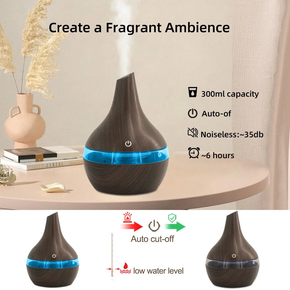 Hign-concerned Humidifier Diffuser Combo For Better Sleep