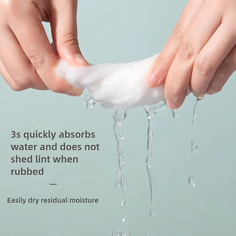 Disposable Facial Towels 100 Cotton Portable Packs Travel