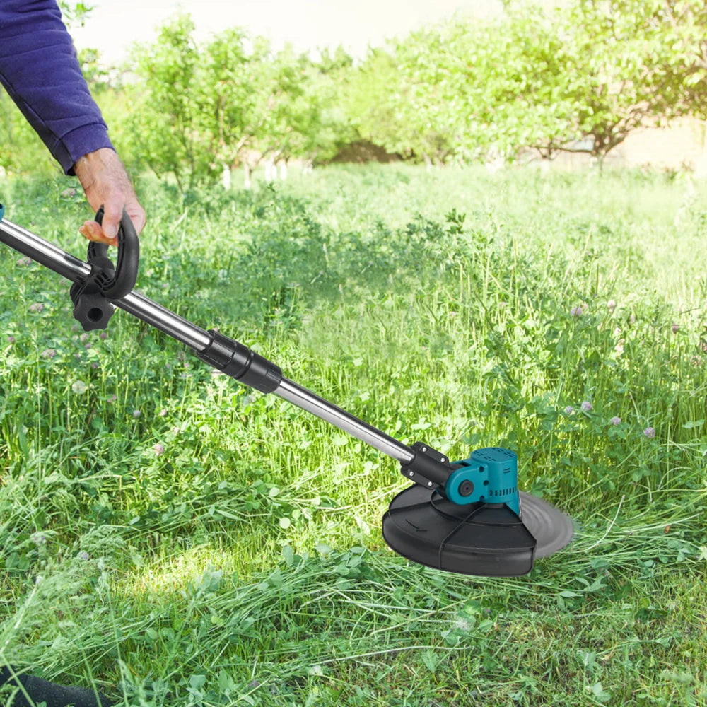 NEWBENY 4000W 9Inch Brushles Electric Lawn Mower Digital Display Grass Trimmer Repairing lawns Power Tool For Makita Battery Pin