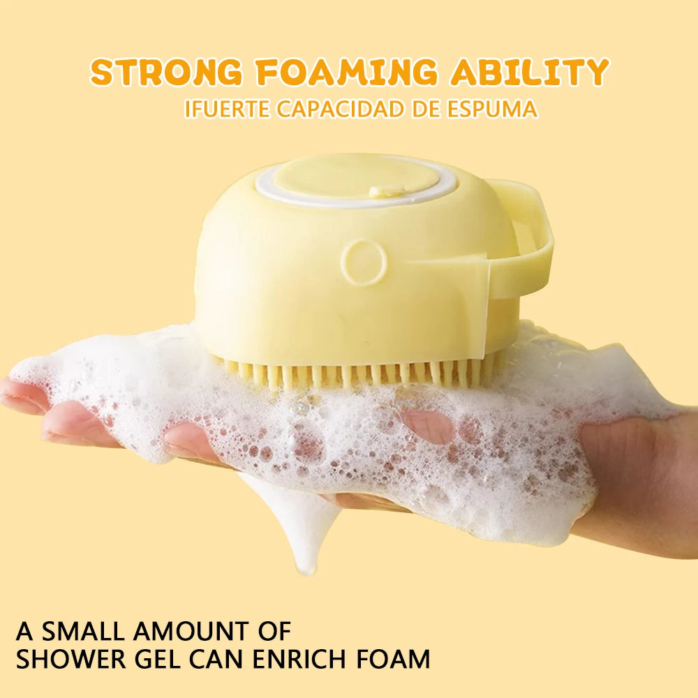 Choice Pet Bath Brush Silicone Shampoo Brush Dog Grooming
