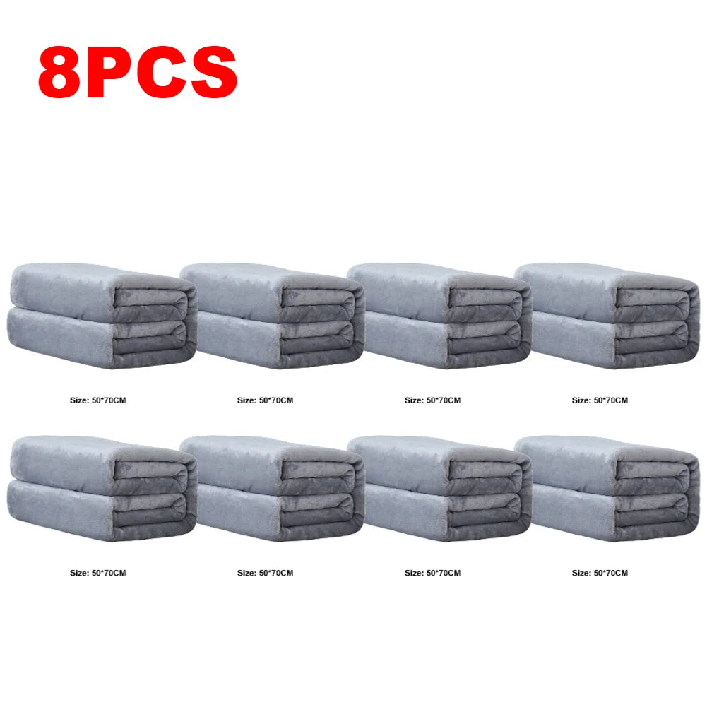 Farley Flannel Fleece Blanket Plush Cozy Multifunctional