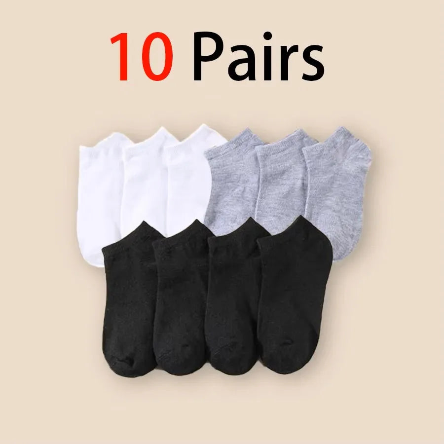 Zhejiang CN Breathable Mens No Show Ankle Socks Sweat Wicking Comfort 10 20 30 40 50 Pairs