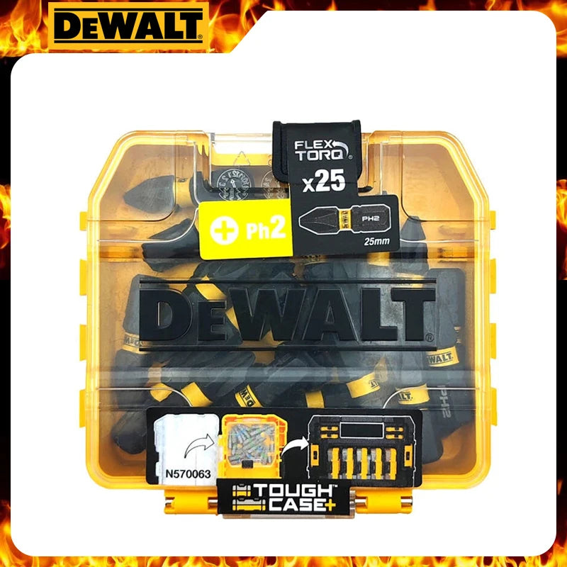 DEWALT FlexTorq Impact Screwdriver Bit Set Kit Accessories