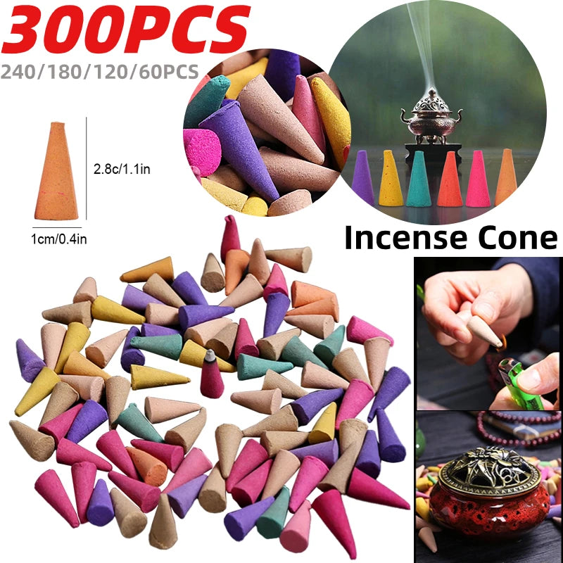 Choice Incense Cones Anti Odor Aromatherapy Anxiety Relief
