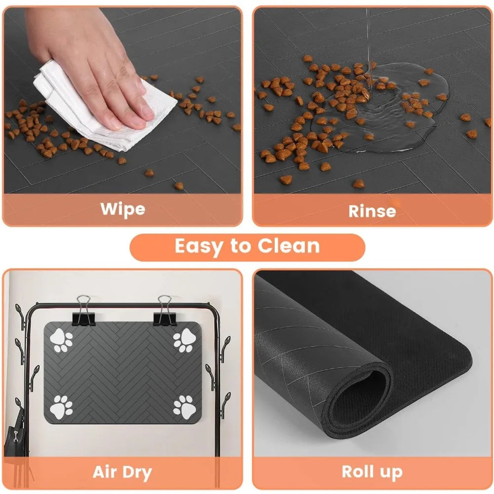CN Zhejiang Pet Feeding Mat Absorbent For Dogs And Cats