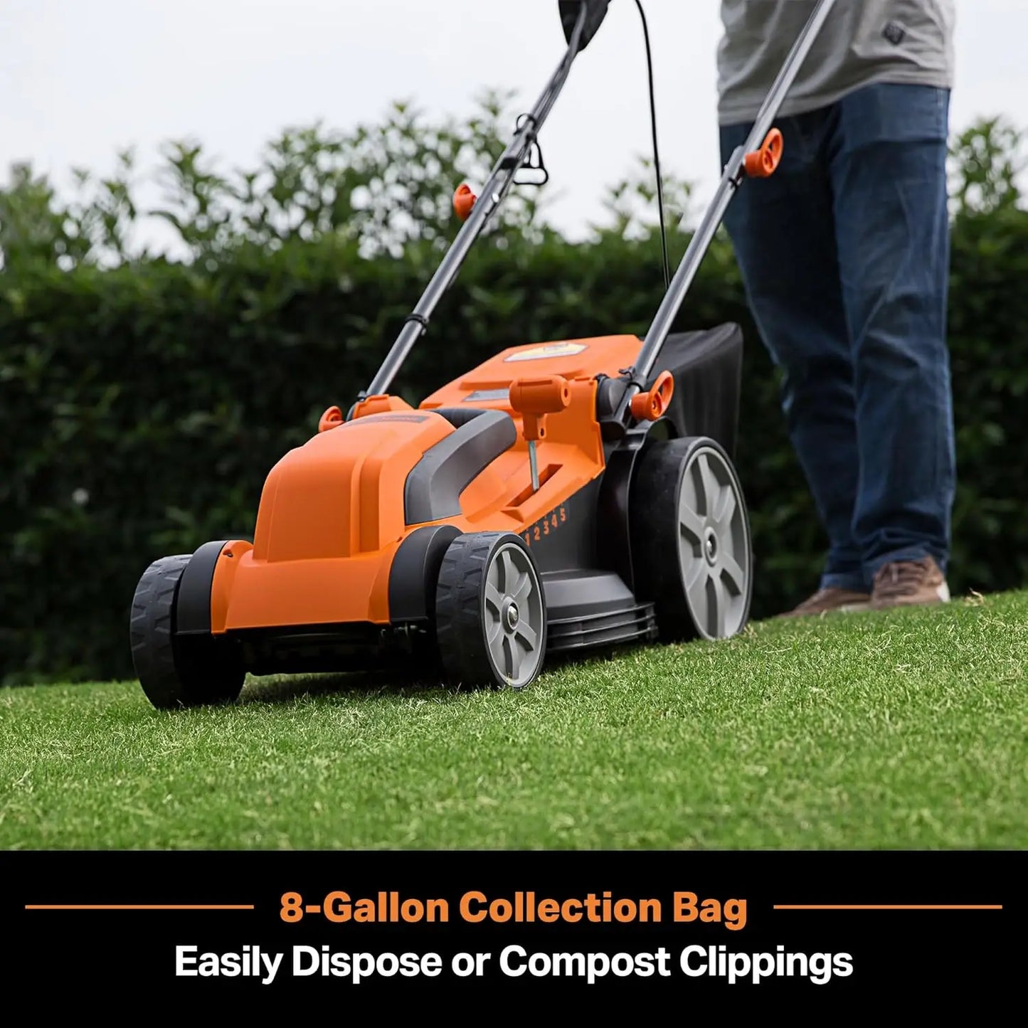 MEB1216K Electric Lawn Mower 16-Inch 12AMP