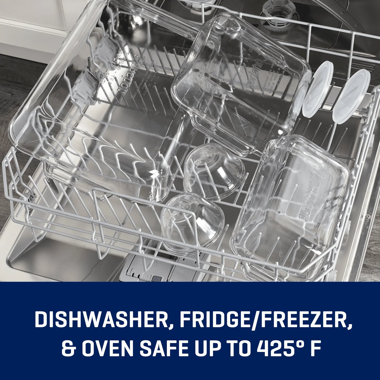 Hign Concerned Glass Bakeware Set 7 Piece Oven Safe